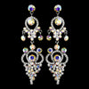 Silver AB Earring Set 1326