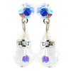 AB Swarovski Crystal Bridal Wedding Earrings E 200