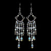 * AB Swarovski Crystal Bridal Wedding Earrings E 240