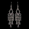 * Light Amethyst Swarovski Crystal Bridal Wedding Earrings E 240