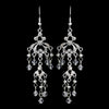 * Earring 7227 Silver Clear