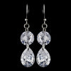 Earring 8240 Silver Clear