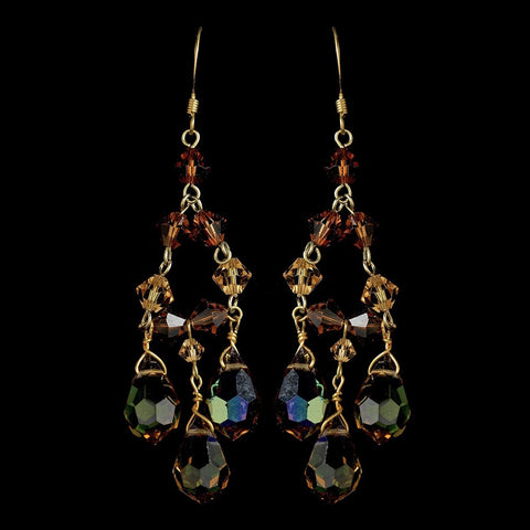 * Earring 8272 Gold Brown