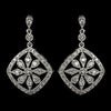 Vintage Cubic Zirconia Earring 8275