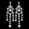 Pearl Bridal Wedding Chandelier Earring E 8320