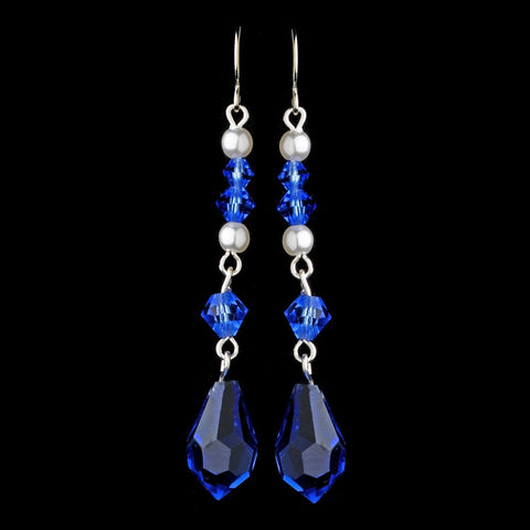 Earring 8354 Blue
