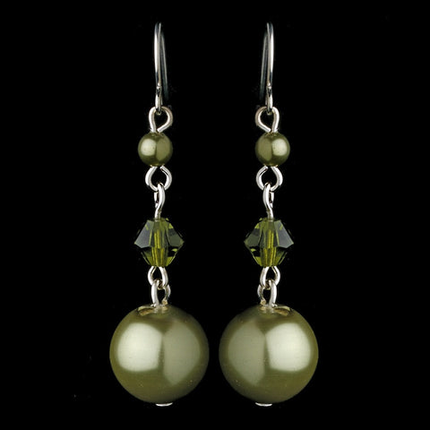 Earring 8355 Green