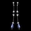 Earring 8357 Blue