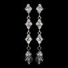 Earring 937 Silver Clear