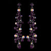 Earring 938 Dark Amethyst
