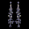 Lilac AB Bridal Wedding Earrings 938