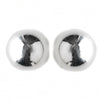 7mm Sterling Silver Ball Stud Bridal Wedding Earrings