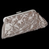 Enchanting Satin Clear Rhinestone Bridal Wedding Evening Bag 303