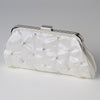 Enchanting Satin Clear Rhinestone Bridal Wedding Evening Bag 303