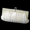 Gorgeous Pleated Satin Beaded Bridal Wedding Evening Bag 304