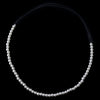 White Pearl Bridal Wedding Hair Bridal Wedding Elastic Headband 250