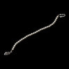 Silver White Pearl Bridal Wedding Bracelet 3154