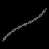Silver Amethyst & Clear Marquise Rhinestone Bridal Wedding Bracelet 4054