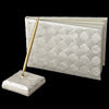 Hand Woven Bridal Wedding Guest Book & Pen Set 786