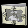 Ivory Fleur De Lis Bridal Wedding Guest Book 1809