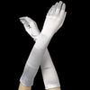 Opera Formal Bridal Wedding Matte Satin/Satin Gloves