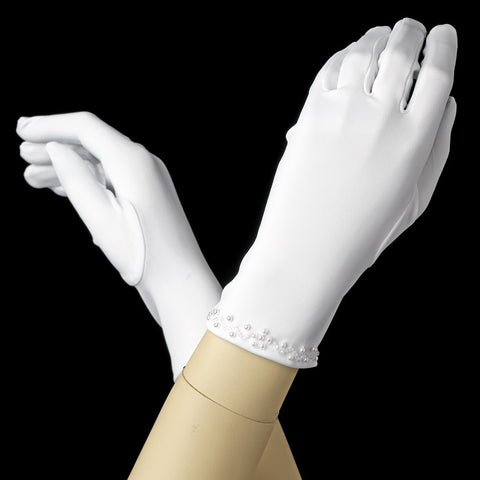 Children's Glove with Sequins & Pearls GL Child 200