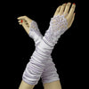Elegant Fingerless Bridal Wedding Glove GL 9053 E