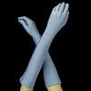 Above Elbow Formal Bridal Wedding Matte Satin/Satin Gloves