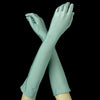 Above Elbow Formal Bridal Wedding Matte Satin/Satin Gloves