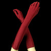 Elbow Formal Bridal Wedding Matte Satin/Satin Gloves