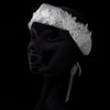 Ivory Floral Lace Tulle Ribbon Bridal Wedding Headband/Belt Belt 010