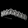 Bridal Wedding Tiara HP 10575 Rhodium