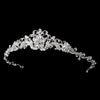 Headpiece 1095 Silver Clear