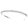 Glamorous Silver Clear Rhinestone Bridal Wedding Headband 16489