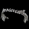 Antique Silver Clear Marquise Cut Rhinestone Headpiece 17967
