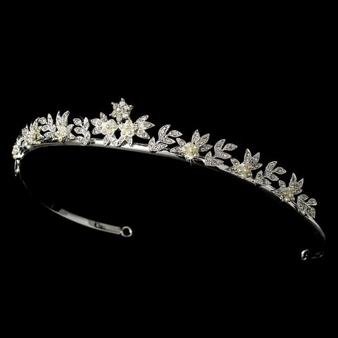 * Headpiece 2032 Silver Pearl