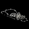 Silver Clear Bridal Wedding Headband Headpiece 2836