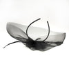 * Black Bridal Wedding Headband w/ Cage Headpiece 4023