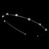 HP-415 Simplicity Bridal Wedding Tiara Band Silver Clear