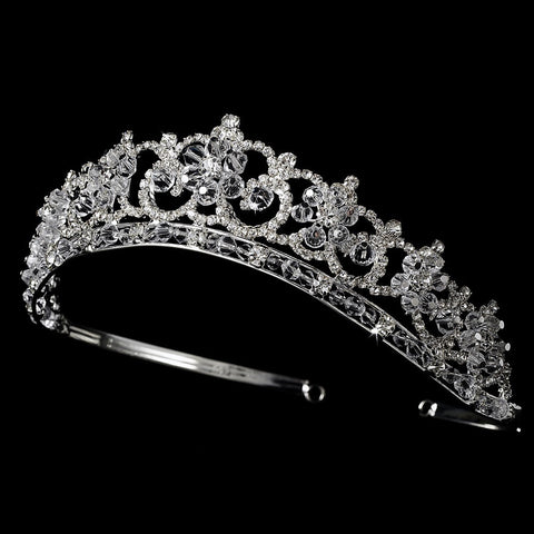 * Floral Bridal Wedding Tiara HP 434