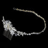 Rhinestone Bridal Wedding Headband with Side Ornament HP 5229