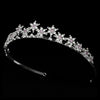 * Light Amethyst Winter Snowflake Bridal Wedding Tiara HP 5439
