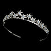 * Light Blue Winter Snowflake Bridal Wedding Tiara HP 5439