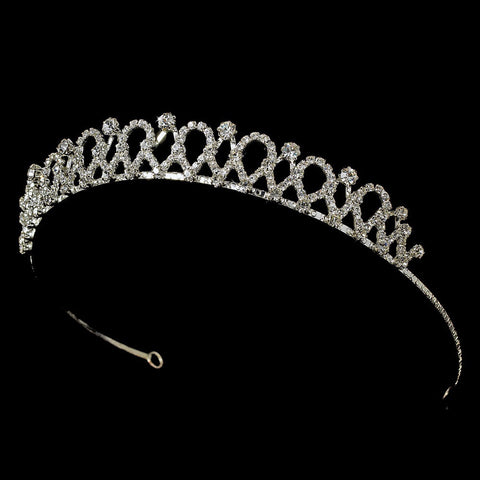* Headpiece 5466 Silver Clear