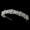 Silver Rhinestone & Swarovski Crystal Headpiece Bridal Wedding Tiara 603