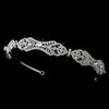 Rhinestone Vintage Silver Clear Bridal Wedding Headband Bridal Wedding Tiara HP 627
