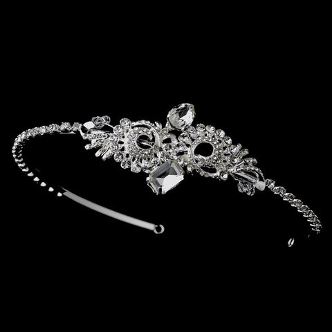 * Silver Clear Headpiece 6727