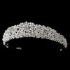 Antique Silver Clear Headpiece 705