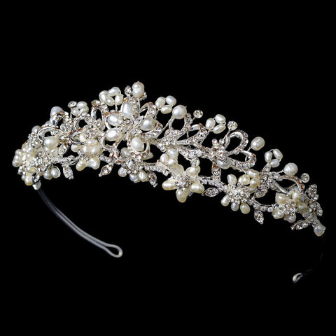 Floral Bridal Wedding Tiara HP 7532