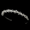 Silver Crystal Romance Bridal Wedding Tiara HP 7807